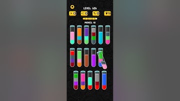 Color water sort 3D level 626