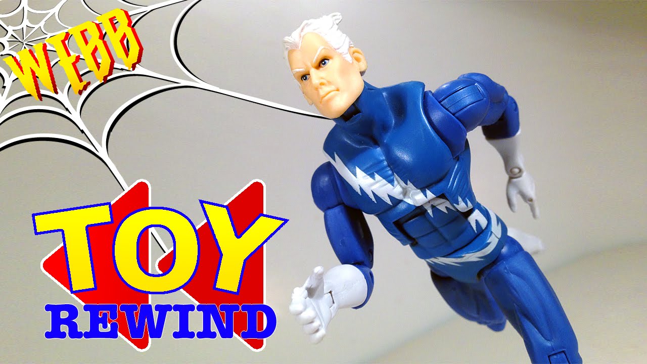 MARVEL LEGENDS Blob Series QUICKSILVER Toy Rewind Episode 52 - YouTube