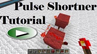 ► Redstone Pulse Shortners and Extender Tutorial