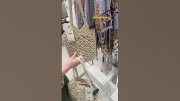 👜Beautiful macrame bags #shoppingfinds #simplicity #youtubeshorts #travel #bags