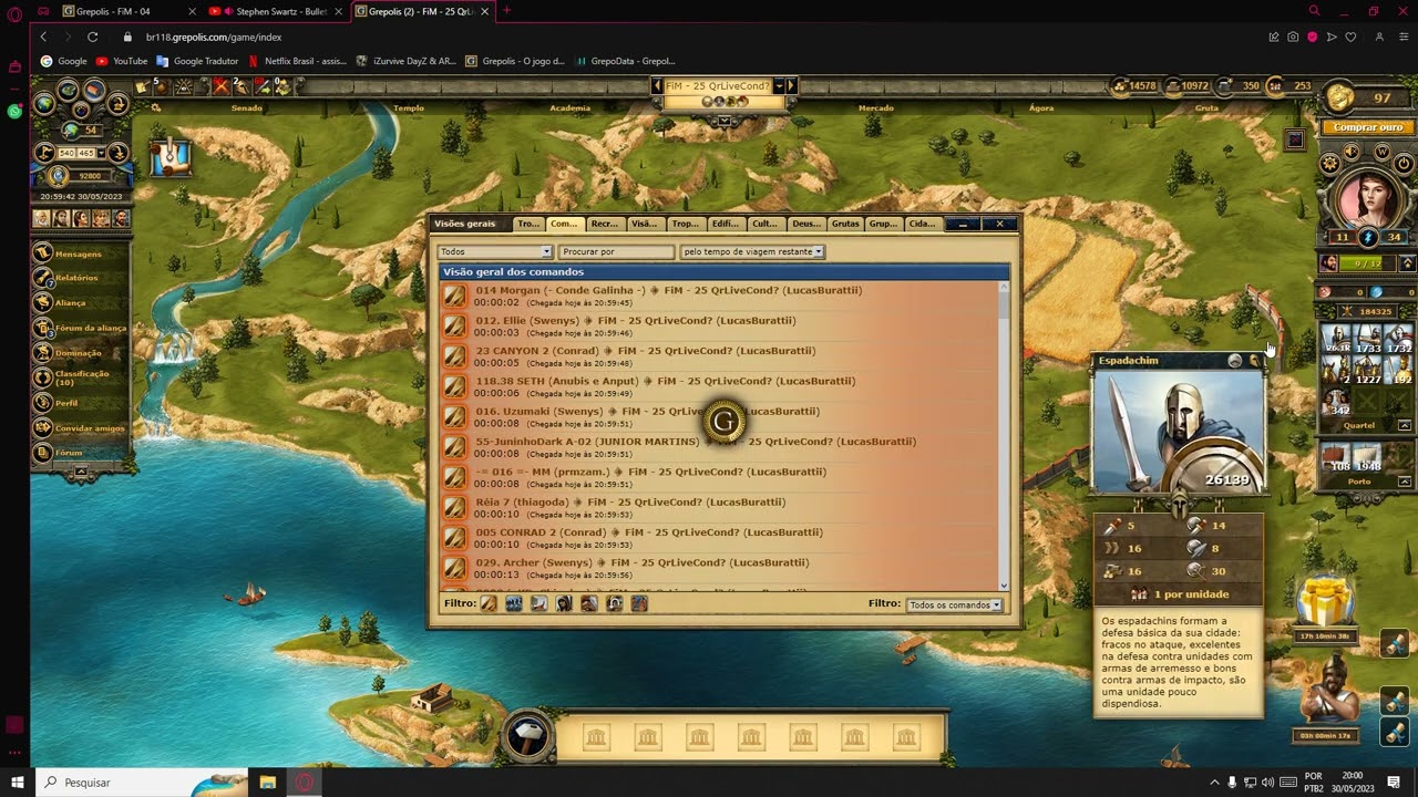 Grepolis Defendendo +80 ATTACK'S  ( ALL iN ~ Capeã 118 )