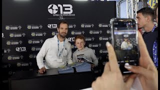 Tennis - Les joueurs de l'Open 13 : inépuisable Richard Gasquet !