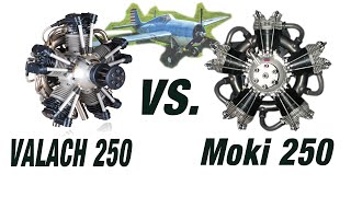 Valach vs. Moki radial engines