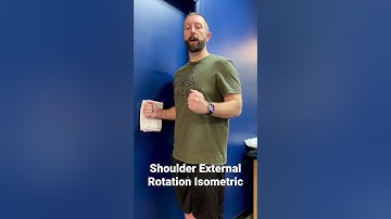 Shoulder External Rotation Isometric