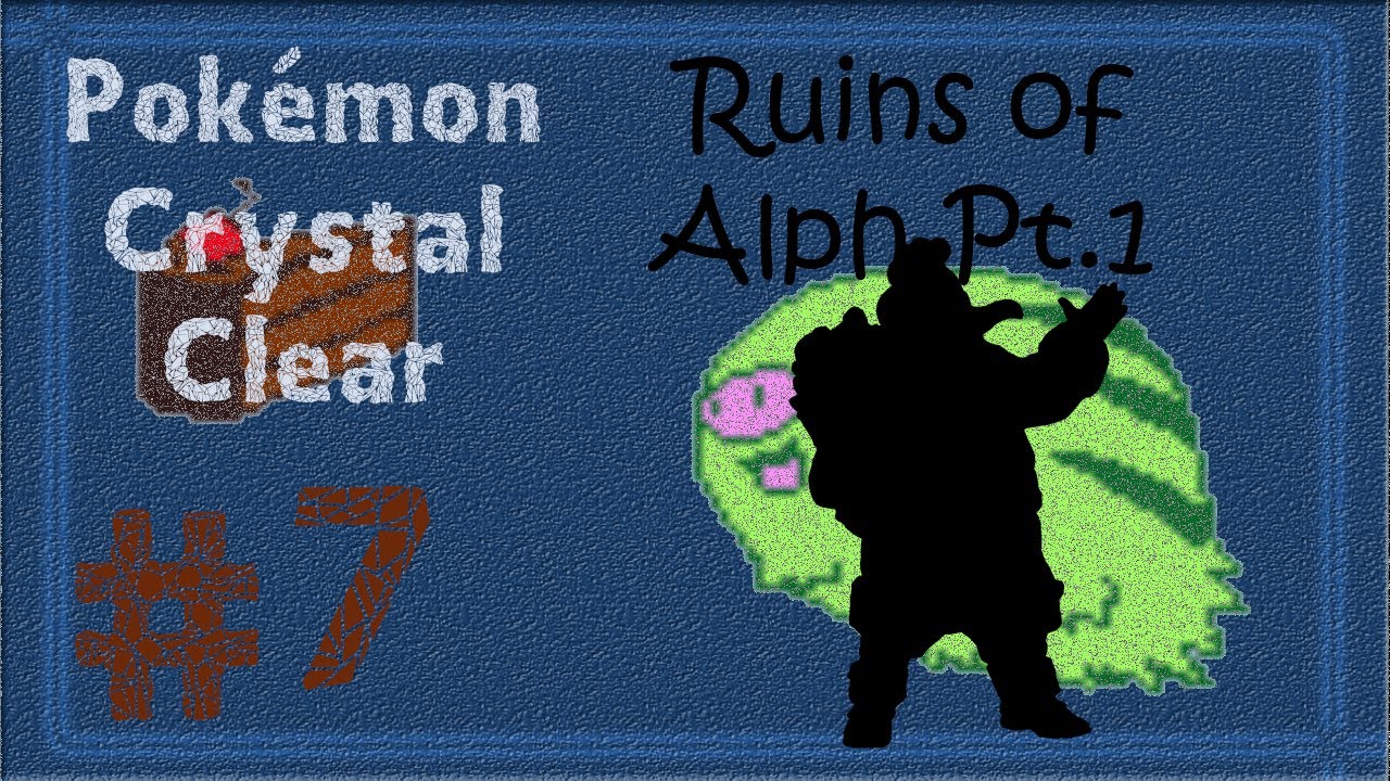 Pokémon Crystal - Unown Mystery in Ruins of Alph 