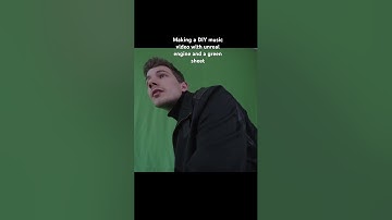 DIY music video with unreal engine and a green sheet #musicvideo #independentartist #unrealengine