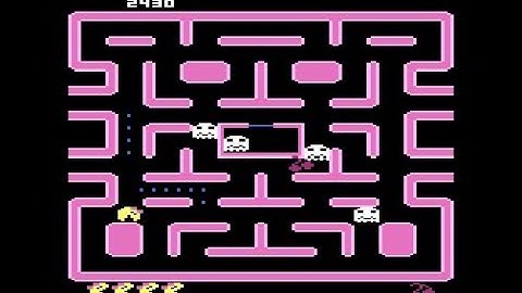 Ms. Pacman Atari 800 Longplay