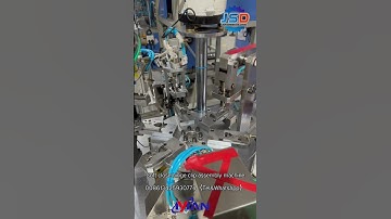 Soft close hinge parts assembly machine,hinge clip assembly machine #hingeassemblymachine #furniture