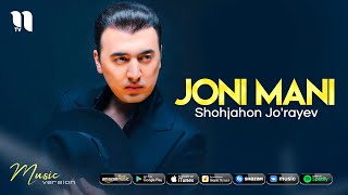 Shohjahon Jo'rayev - Joni Mani (Forscha) 2012 Yil  (Official Audio)