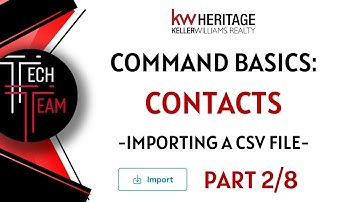 Techy Tuesday - Command Basics: How to Import A CSV File Into Command