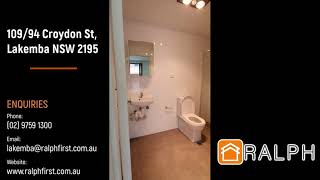 'FOR LEASE: 109 / 94-96 Croydon St, Lakemba NSW 2195'