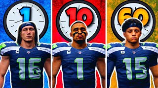 1 Minute VS 10 Minute VS 60 Minute Rebuild  SEATTLE SEAHAWKS