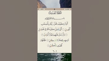 سورة الفيل #قران_كريم #قرآن #quran #relaxing #رقية #راحة_نفسية