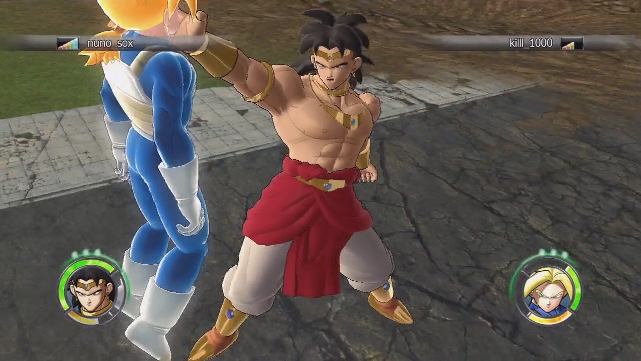 DB Raging Blast 2 - Broly Protected The City - YouTube