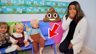 Reborn Brody Farts at school and instantly regrets it! Funny Skit