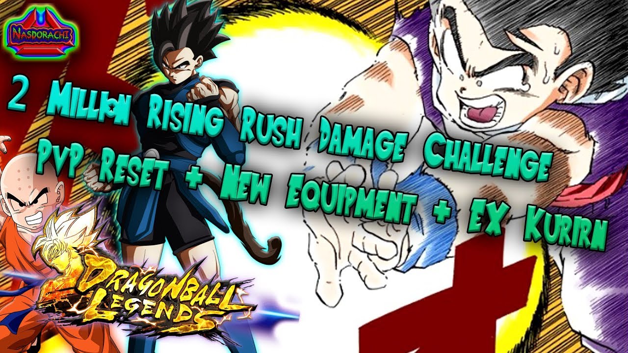 2 Million Damage Rising Rush Challenge! - PvP Reset - New Rewards + Missions - Dragon Ball Legends