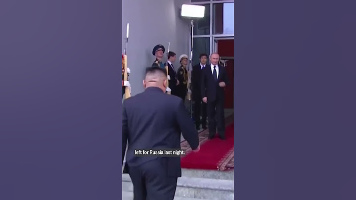 Kim Jong Un reportedly headed to Russia to meet with Putin