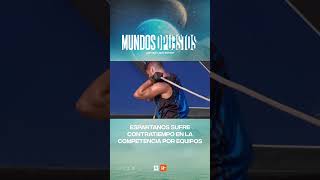 Espartanos sufre percance en la competencia por equipos 😱#MundosOpuestos13🌎