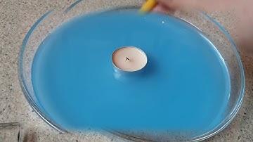 Physics for Kids: The Water Candle Lift