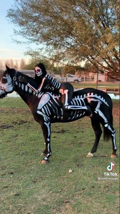 big bank girl rides a dead horse WTF #shorts #tiktok