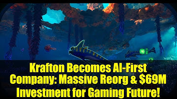Krafton Becomes AI-First Company: Massive Reorg & $69M Investment for Gaming Future!