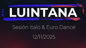 Thumbnail of Vinyl Mix Italo & Euro Dance 12/11/25