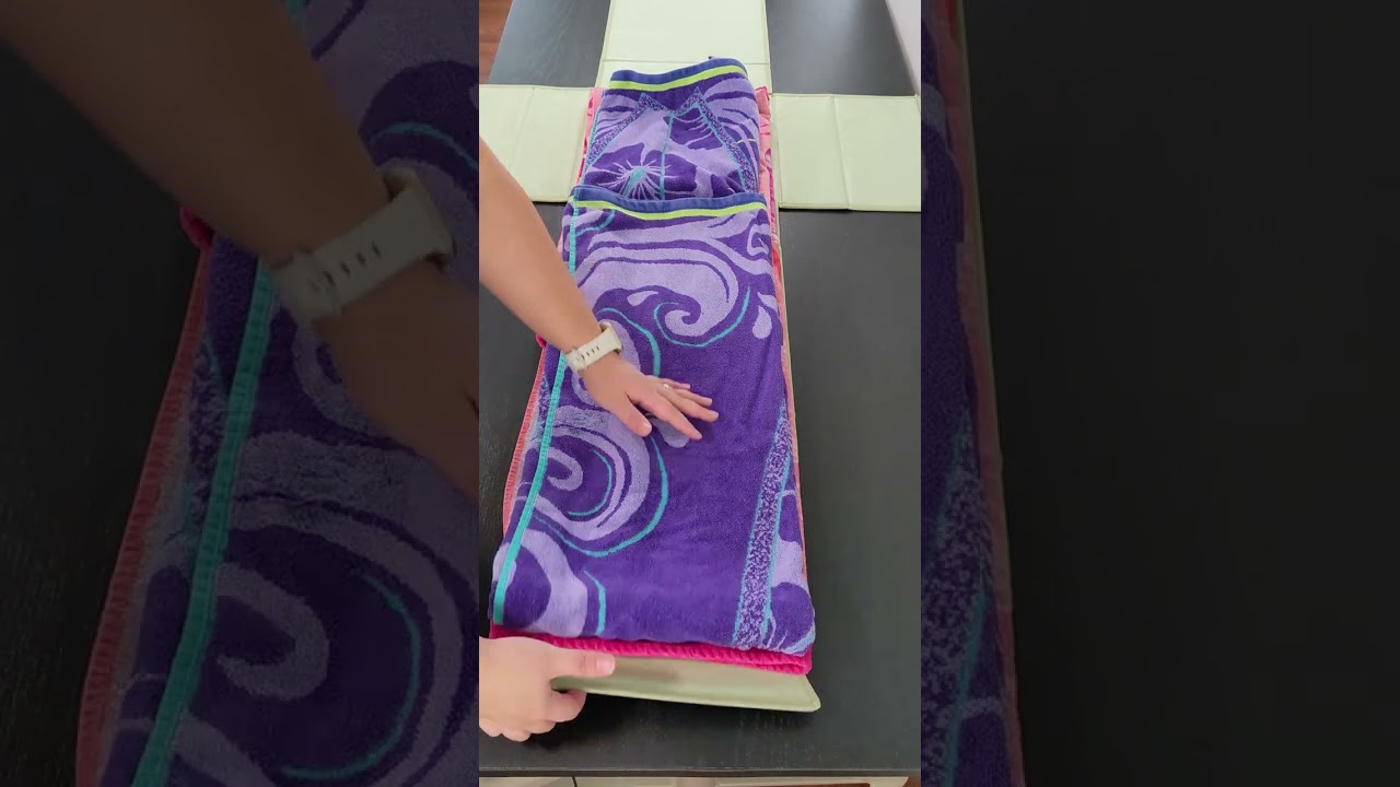 Beach Towel Storage | Organization Hack For Closets and Travel