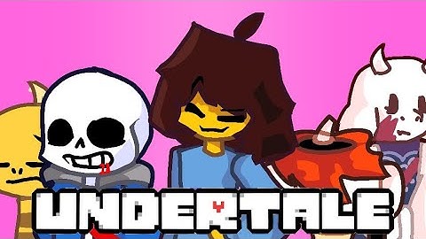 STORY OF UNDERTALE REANIMATED! [the undertale musical song][animation]@lhugueny @randumbator5304