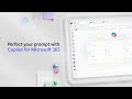 Perfect your prompt with Copilot for Microsoft 365