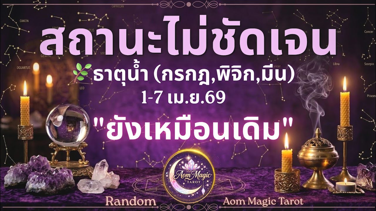 สถานะไม่ชัดเจน ธาตุน้ำ🌊