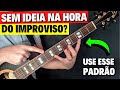 Use esse PADRÃO MELÓDICO para fazer SOLOS LINDOS na escala maior - Aula de violão