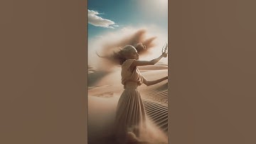 Desert wind and Dust #shorts #aiart #viral #viralvideo #dance