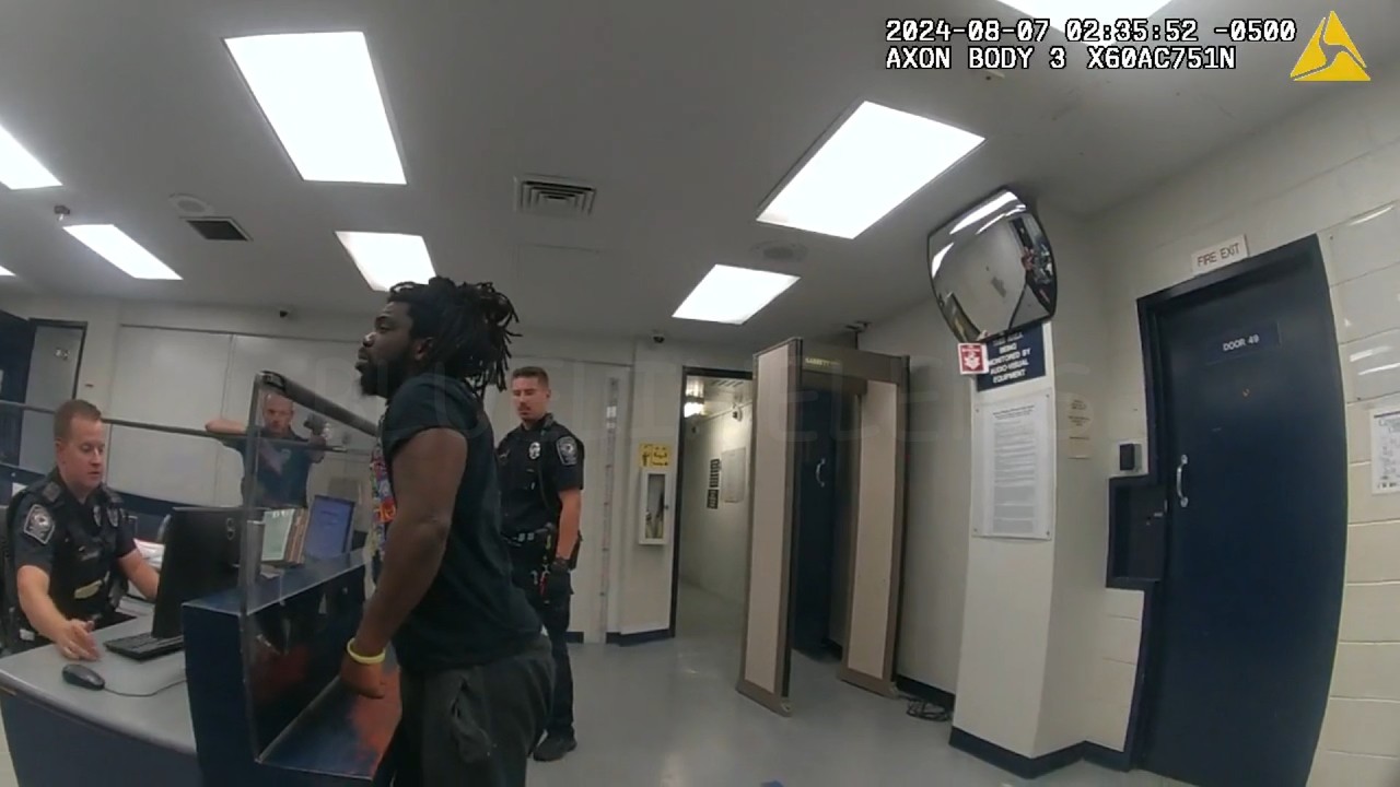 Drunk Man's Aggressive Approach Ends In Struggle With Police