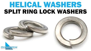 Split Ring Lock Washers - Spring Locking Action | Fasteners 101 by Albany County Fasteners 162,770 views 3 years ago 2 minutes, 17 seconds