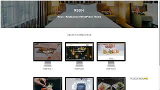 Reon - Restaurant WordPress Theme WordPress
