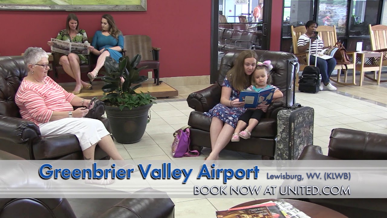 Greenbrier Valley Airport New Flights With United YouTube