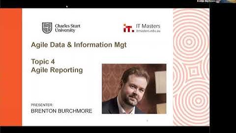 Free Short Course: Agile Data & Information Management - Module 4
