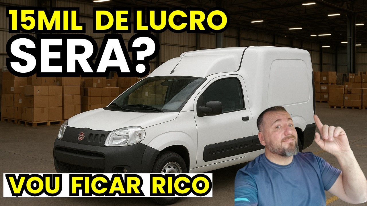 Quanto dá pra ganhar por mês com uma Fiorino? A verdade que ninguém conta!fretebras