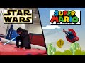 Star Wars Vs Super Mario Parkour (Video Games In Real Life)