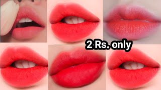 Permanent juicy pinky red lip in 1 day (only 2 rs.) ||Diy lip balm|| Unique kittu||