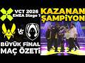 TEAM VITALITY vs TEAM HERETICS BÜYÜK FİNAL MAÇ ÖZETİ | VCT 2026 EMEA Stage 1