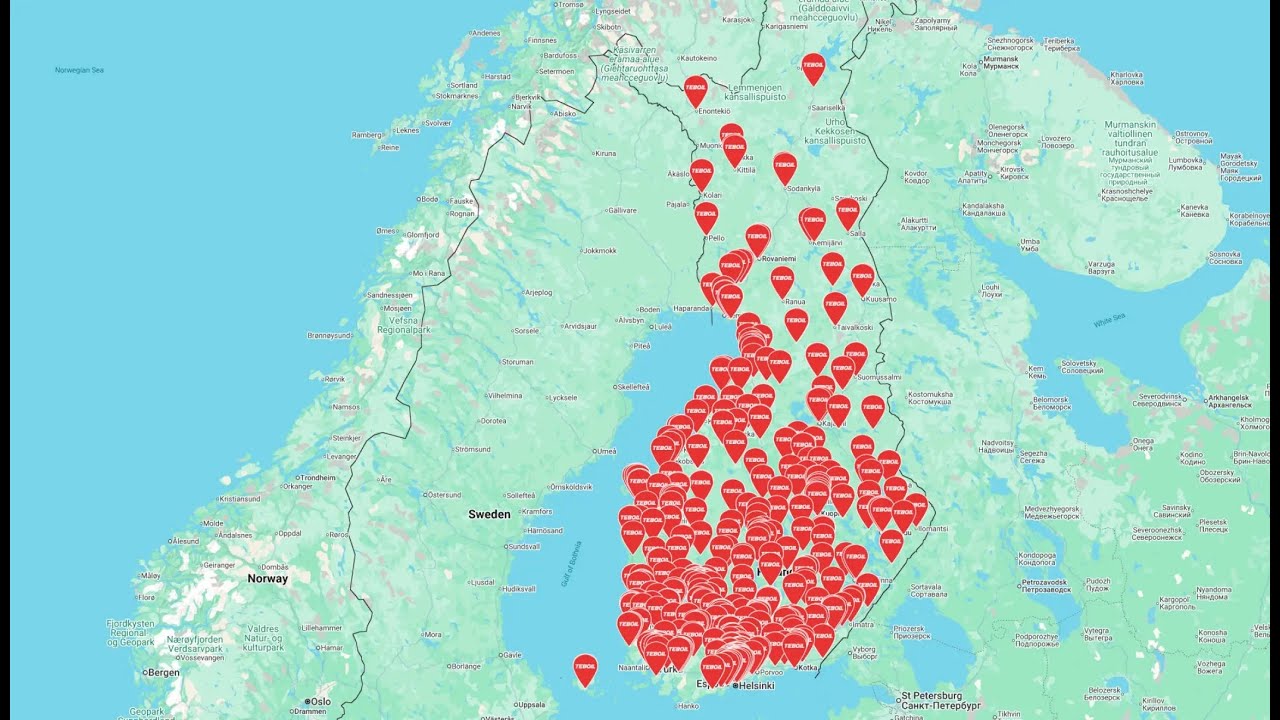 Эффект санкций: в Лапландии закрывается заправка Teboil