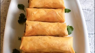 Jinsi Ya Kufanya Spring Rolls Za Kuku
