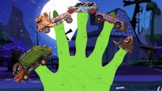 quái vật xe tải ngón tay gia ...