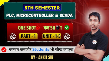 PLC, Microcontroller&SCADA/L-1/Important Question PLC and SCADA byAnkit sir/polytechnic 5th semester