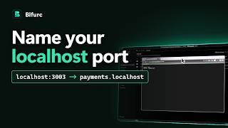 How to Give a Localhost Port a Custom Domain Name (No Hosts File) || Bifurc