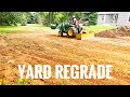 Yard Regrade and Downspout Rerouting Part 1