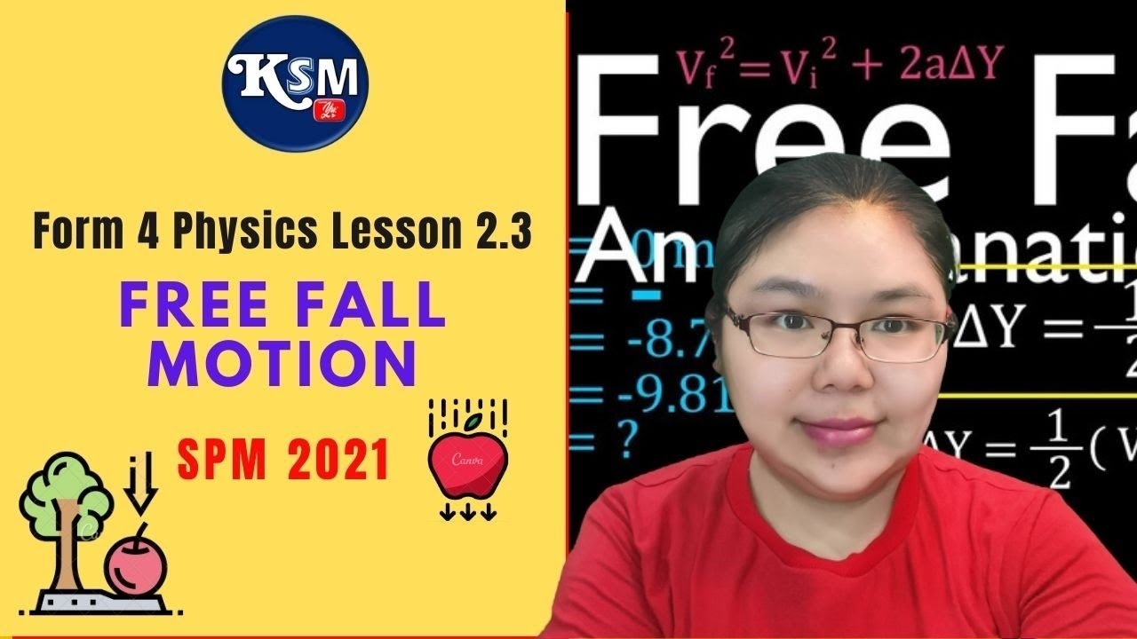 2.3 Free Fall Motion Form 4 KSSM 2021 - YouTube