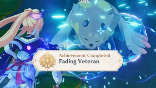 GENSHIN IMPACT LOCAL LEGENDS FONTAINE HIDDEN ACHIEVEMENT FADING VETERAN!