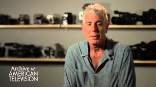 Anthony Bourdain on when storytellers become the news they are reporting on - THE INTERVIEWS